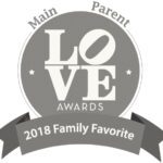 Logo of the 2018 Family Favorite Love Awards.